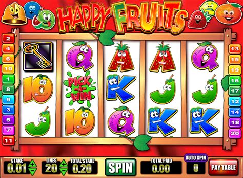 happy fruits slot game
